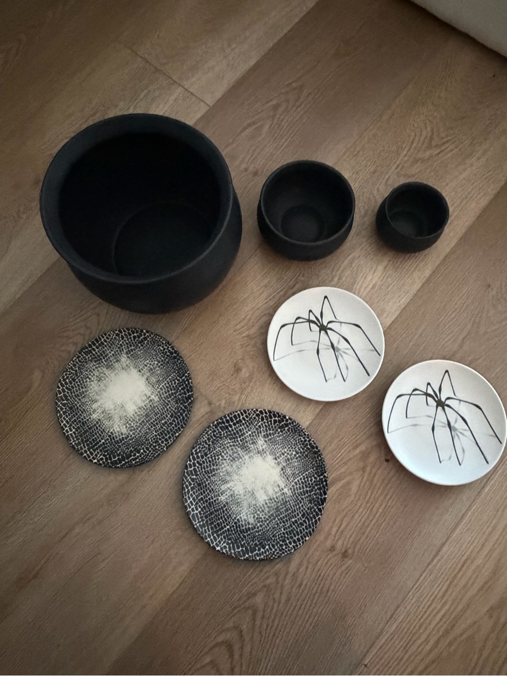 CB2 and Crate&Barrel Halloween Serveware